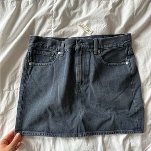 Madewell Dark Blue Mini Skirt
